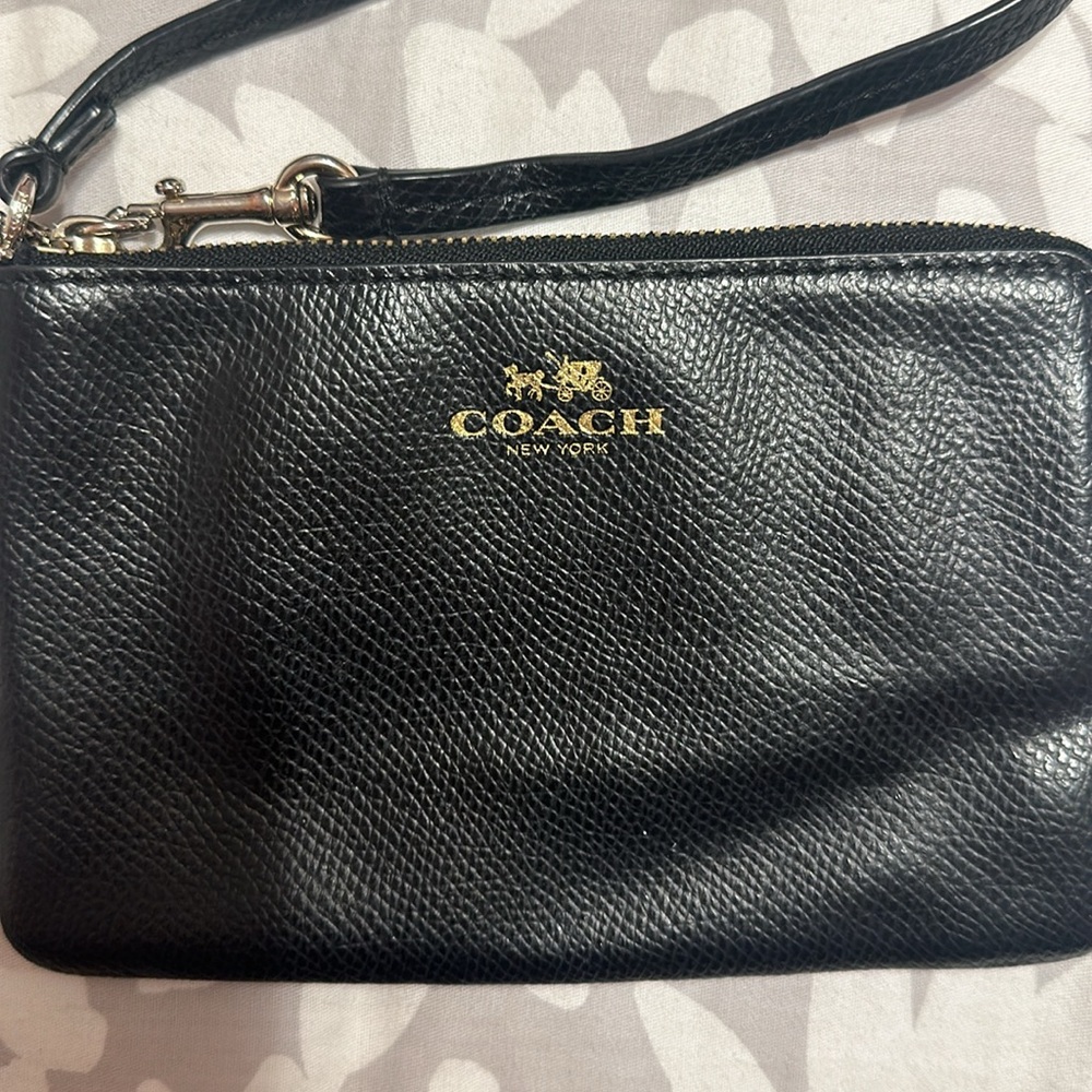 Coach black wristlet - Picture 2 of 5